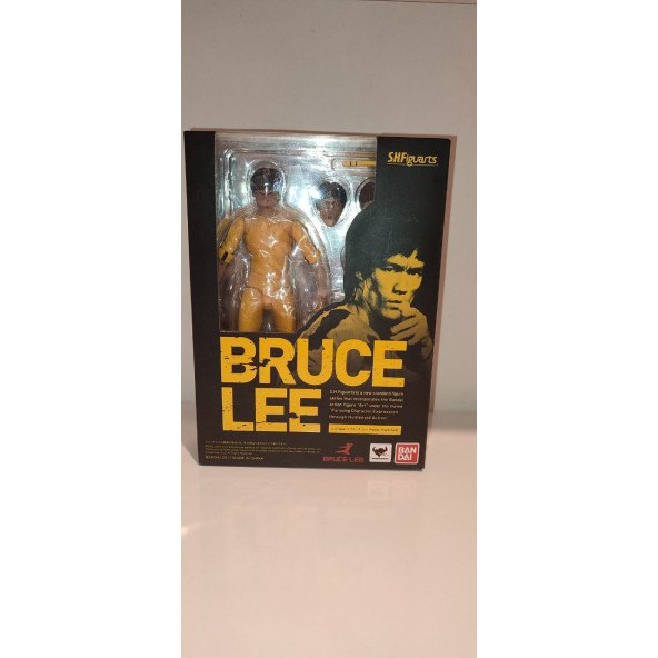 Bruce Lee S.H. Figuarts Action Figure Yellow Track Suit 14 cm