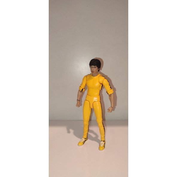 Bruce Lee S.H. Figuarts Action Figure Yellow Track Suit 14 cm