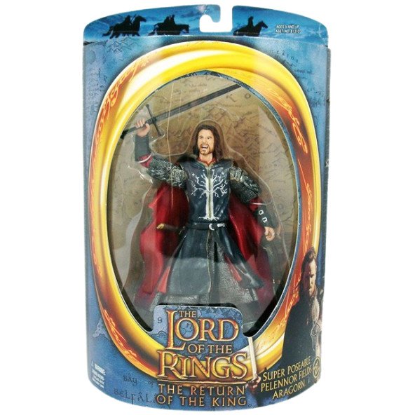 Toybiz Lord Of The Rings Return of the King Pelennor Fields Aragon